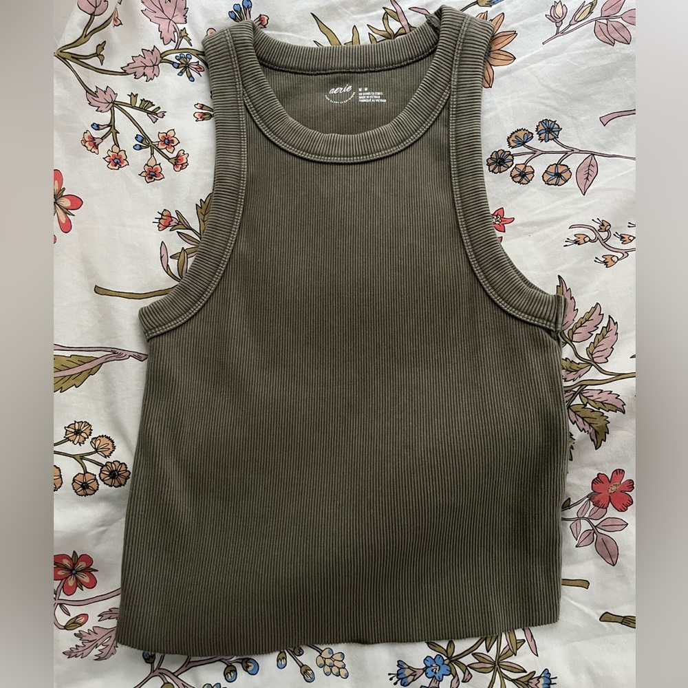 Aerie Free Spirt Ribbed Tank Top